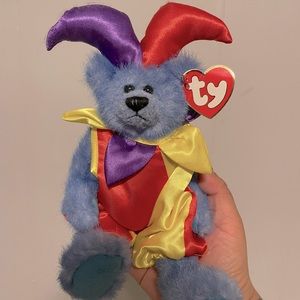 Calliope jester beanie baby